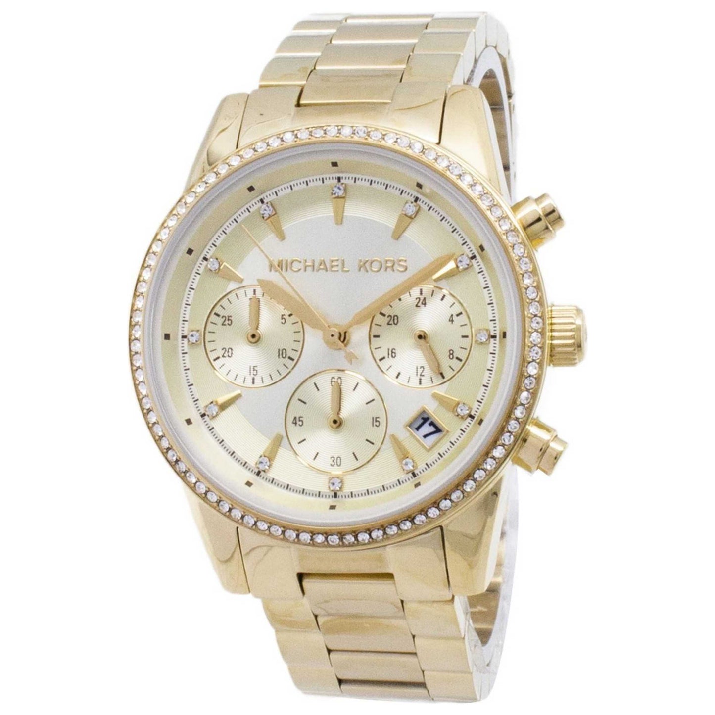 Front view of Michael Kors Ritz Women's Quartz Watch MK6356