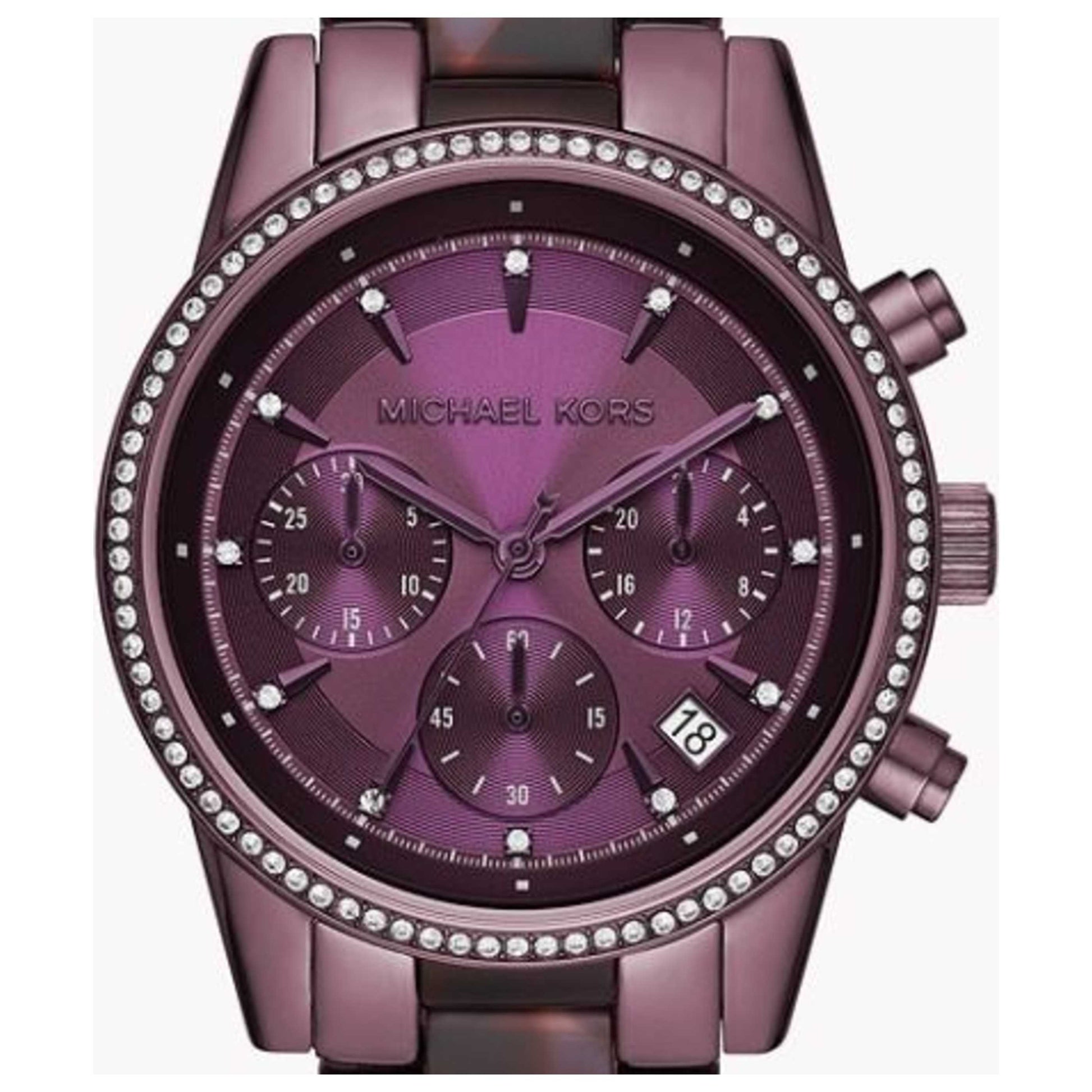 Michael Kors Ritz Pave Women's Quartz Watch MK6720 - Image #3