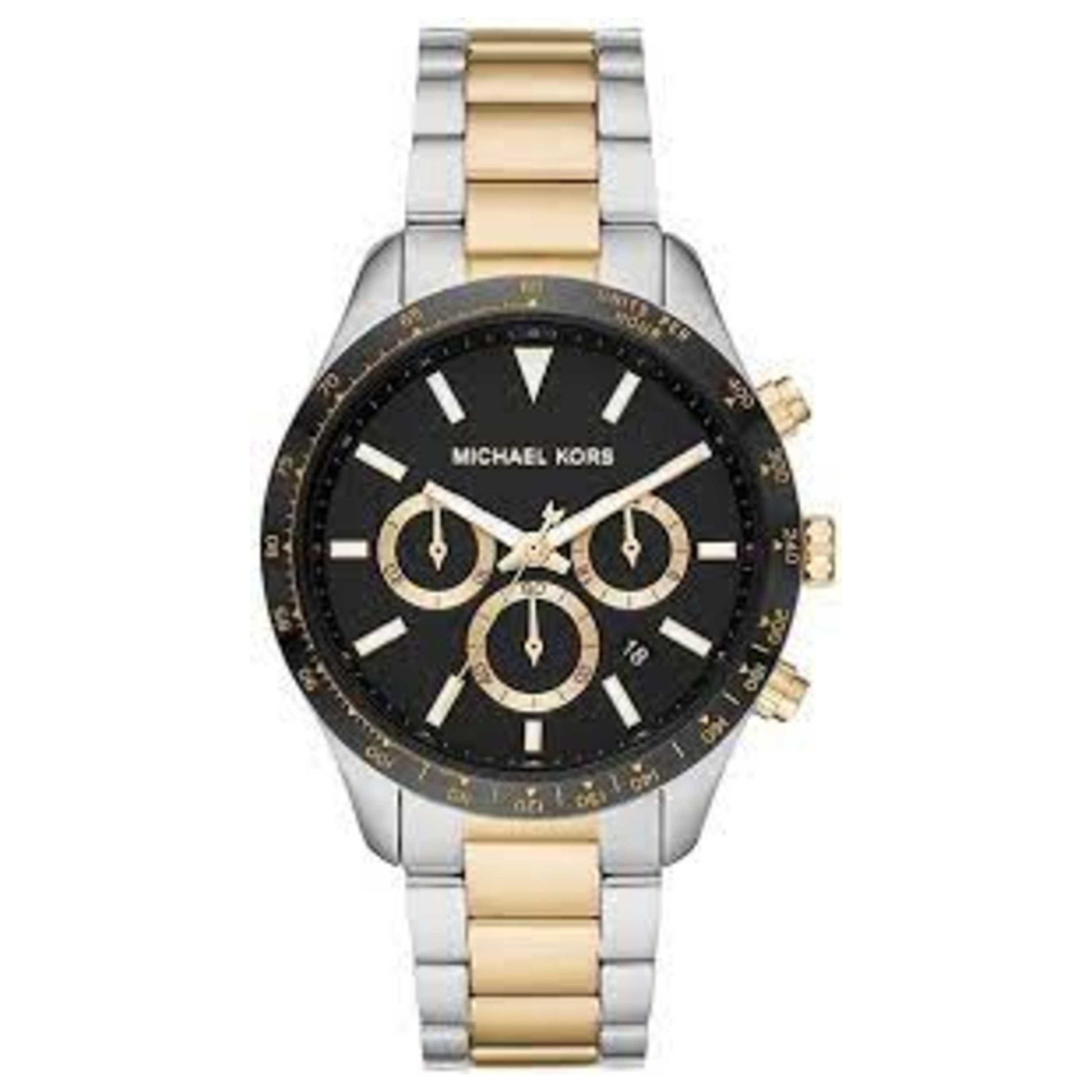Front view of Michael Kors Layton Men's Quartz Watch MK6835