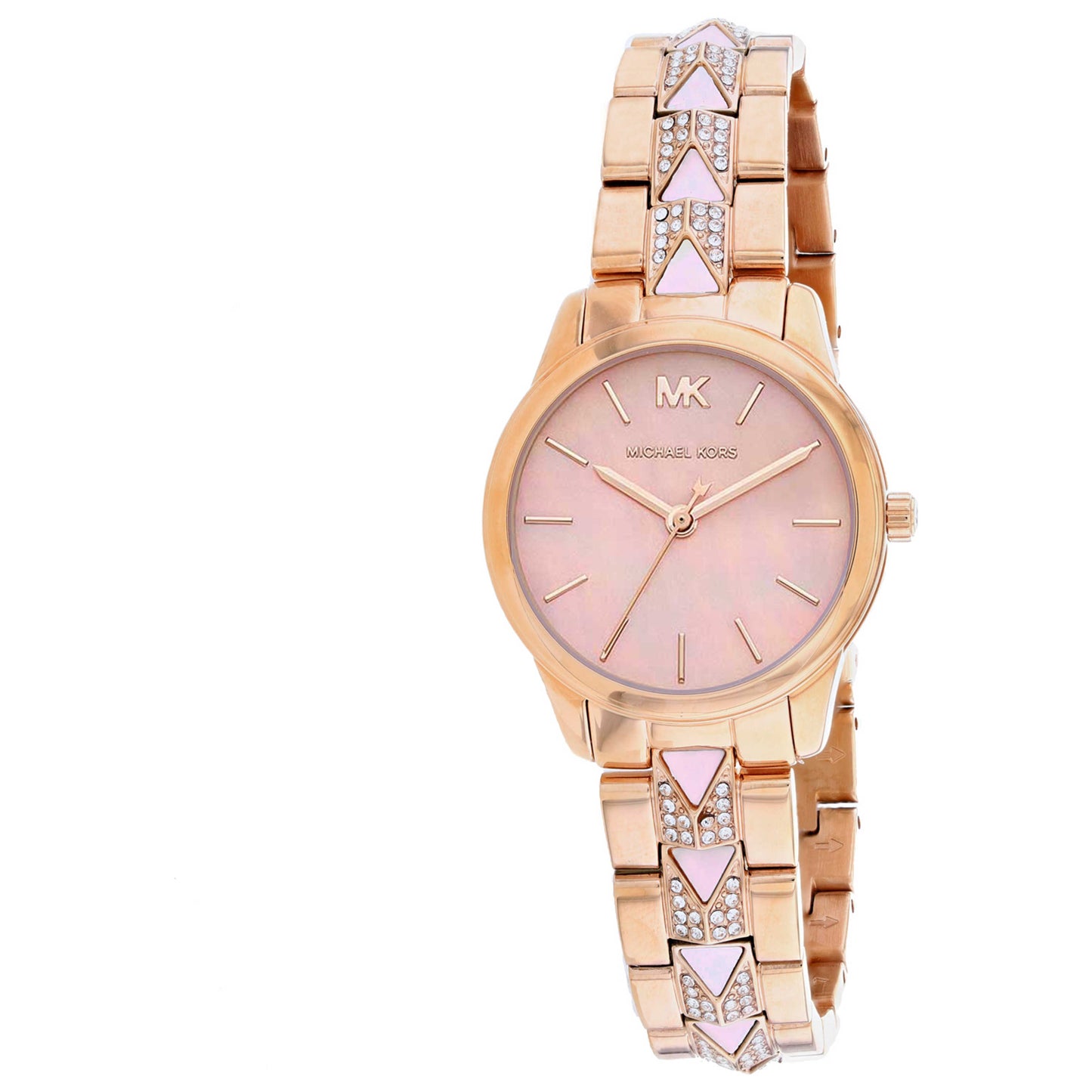 Front view of Michael Kors Runway Women's Quartz Watch MK6856