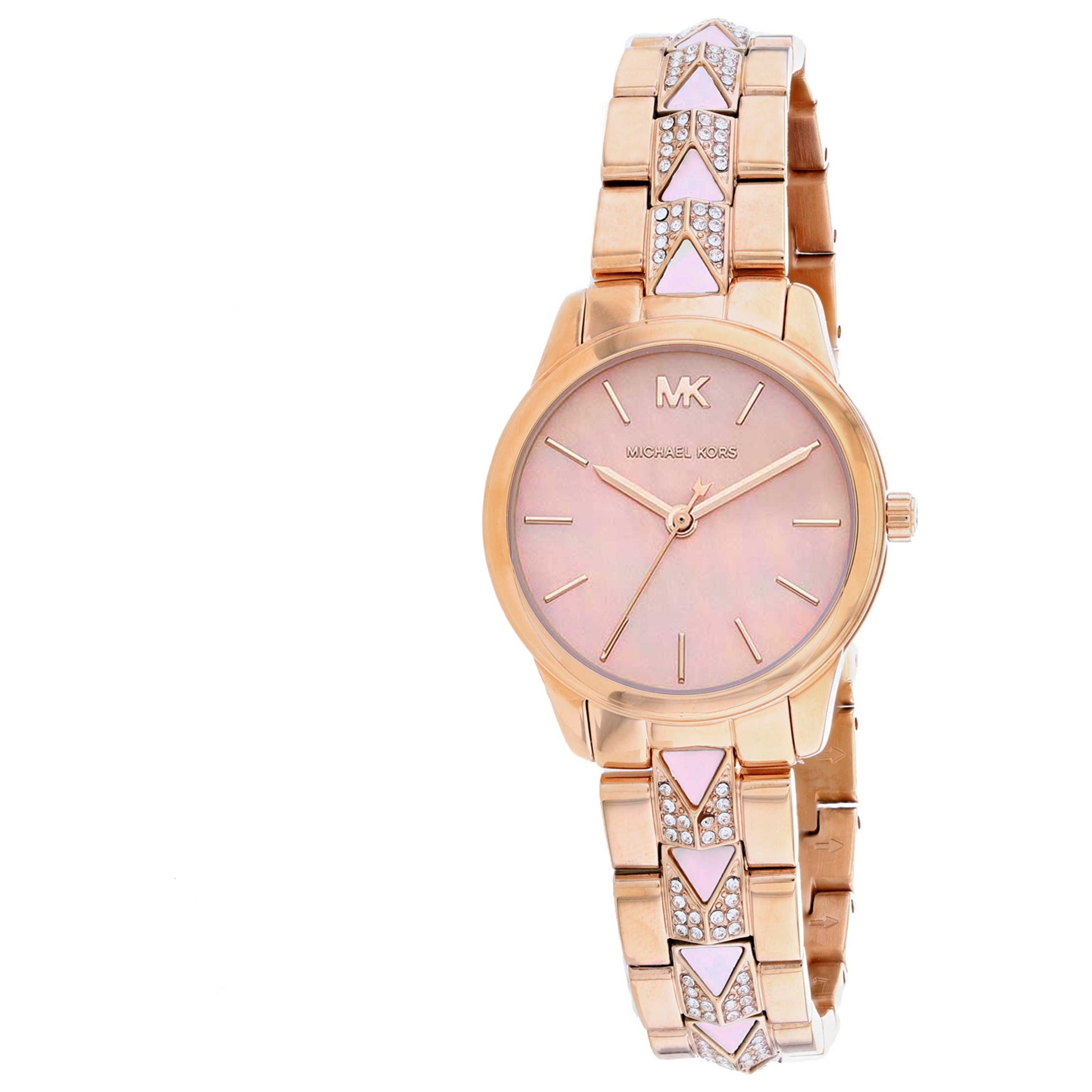 Front view of Michael Kors Runway Women's Quartz Watch MK6856