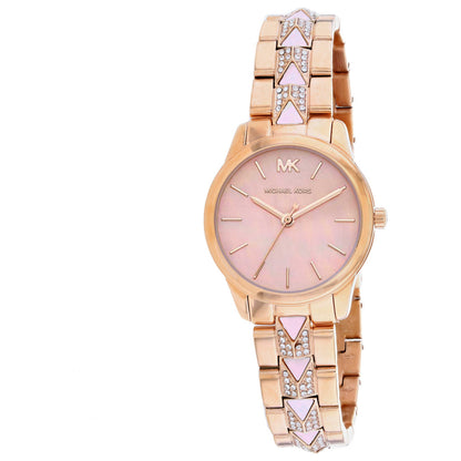 Front view of Michael Kors Runway Women's Quartz Watch MK6856