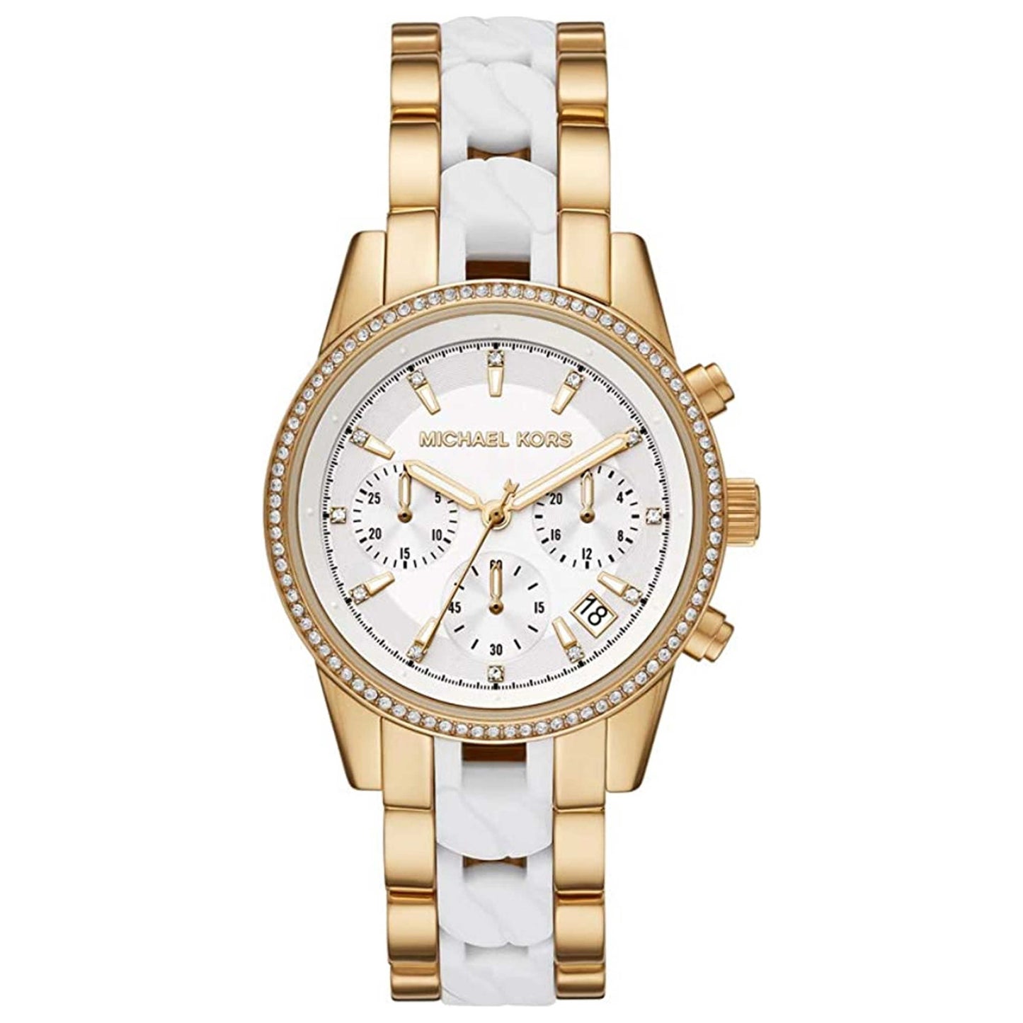 Front view of Michael Kors Ritz Women's Quartz Watch MK6939