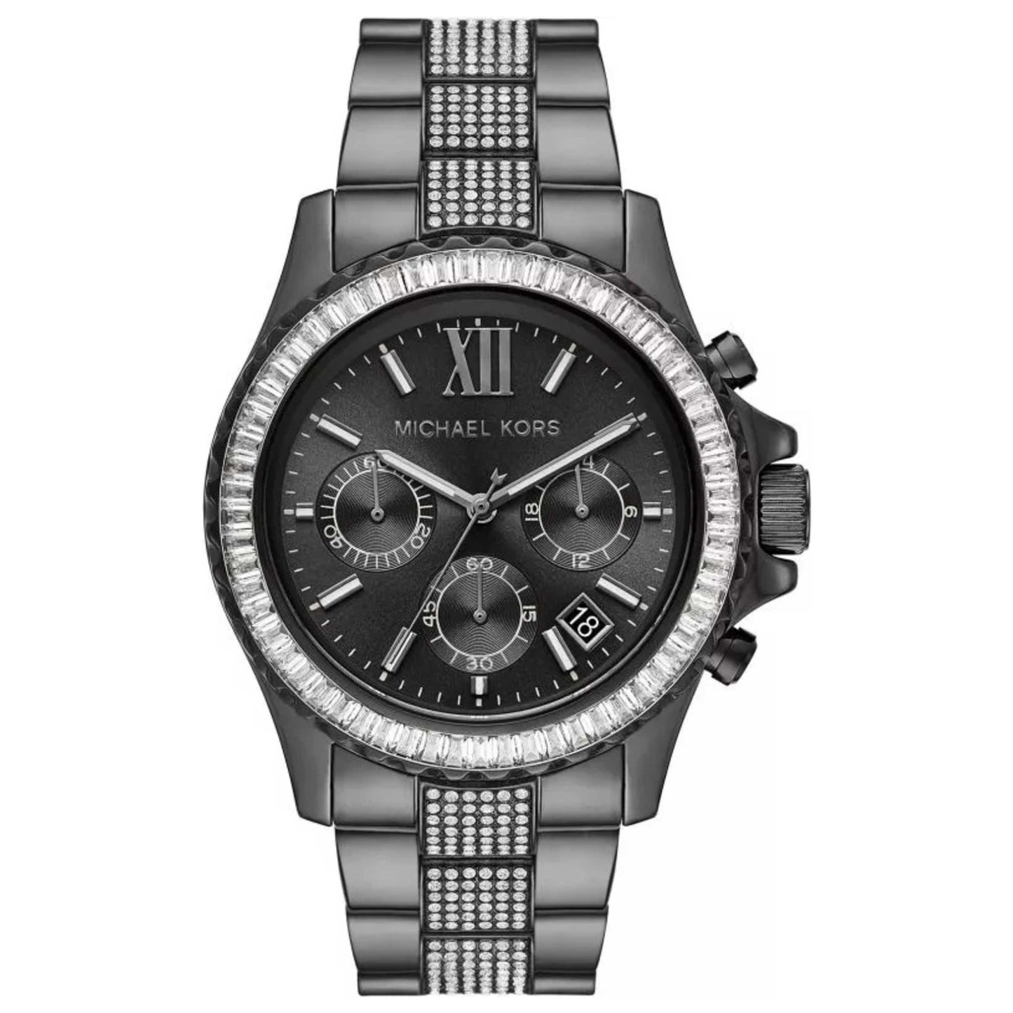 Front view of Michael Kors Everest Men's Quartz Watch MK6974