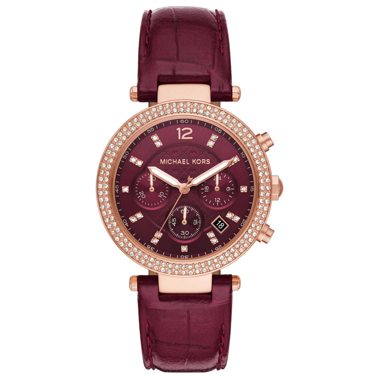 Front view of Michael Kors Parker Women's Quartz Watch MK6986