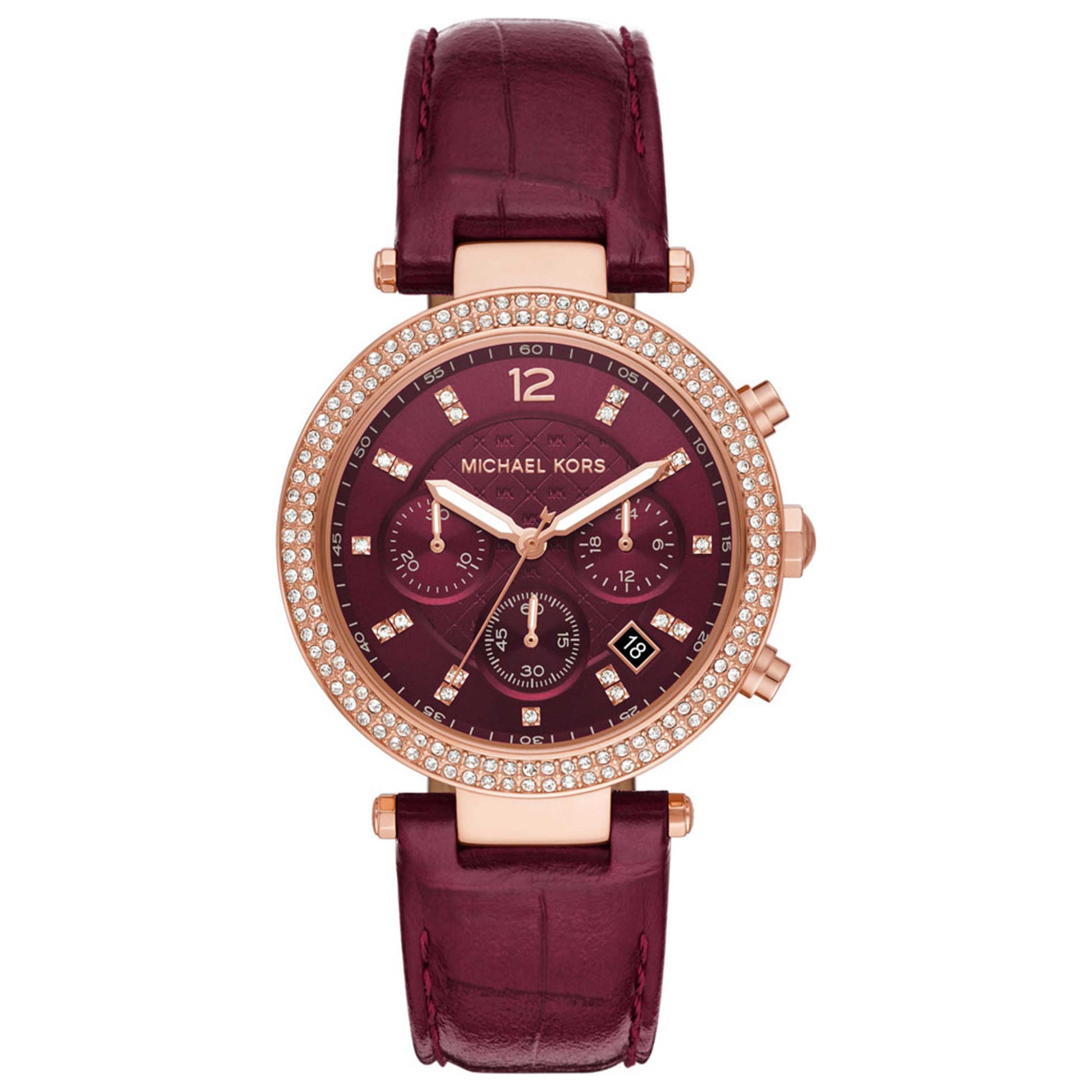 Front view of Michael Kors Parker Women's Quartz Watch MK6986