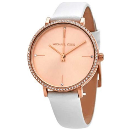 Front view of Michael Kors Mini Jayne Women's Quartz Watch MK7115