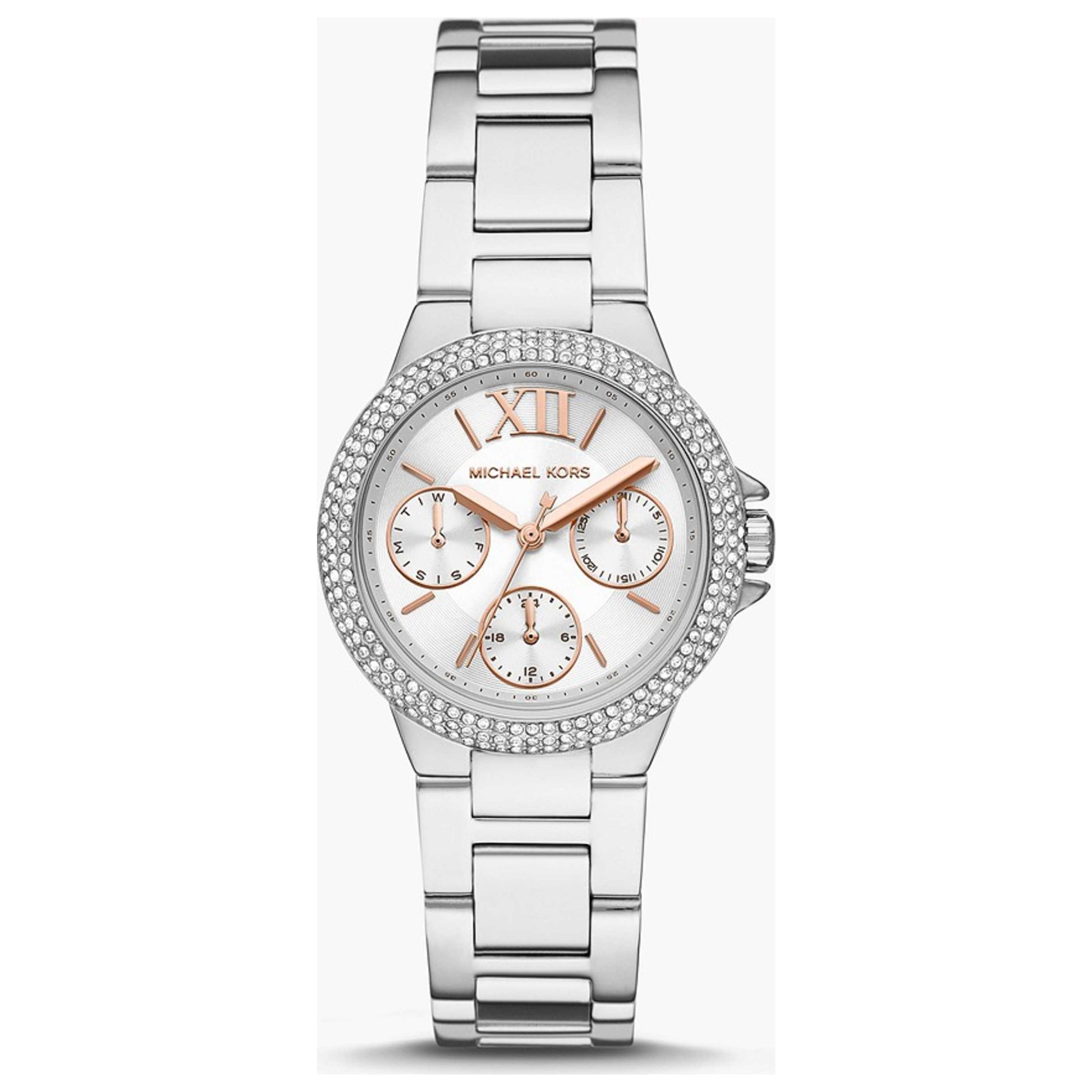 Front view of Michael Kors Camille Women's Quartz Watch MK7198