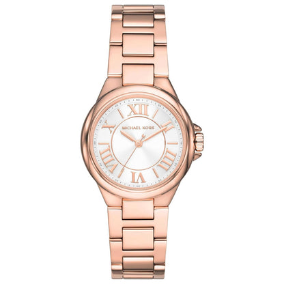 Front view of Michael Kors Mini Camille Women's Quartz Watch MK7256