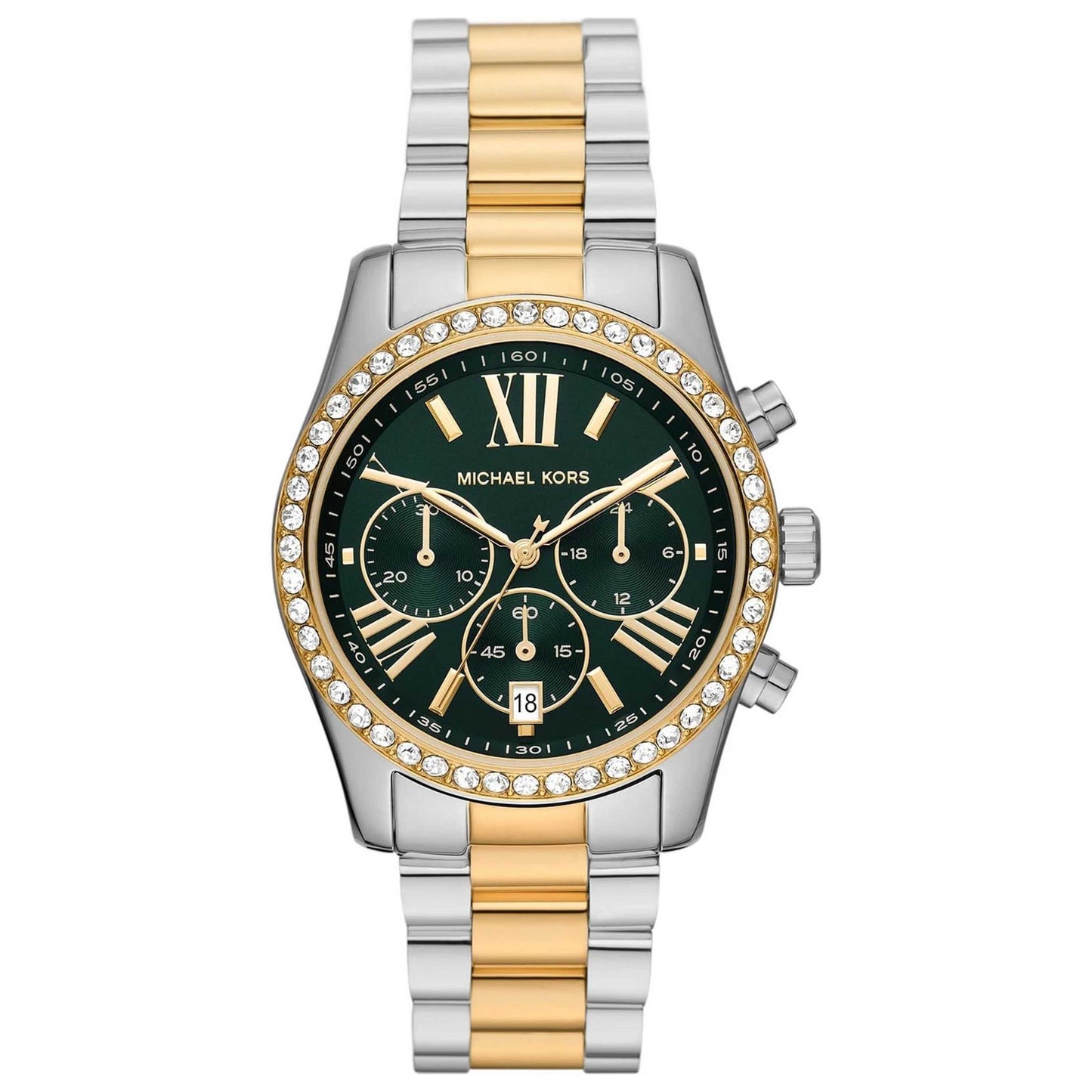 Front view of Michael Kors Lexington Women's Quartz Watch MK7303