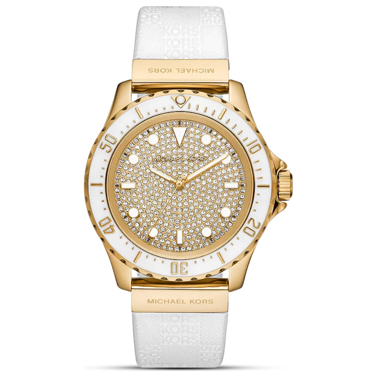 Front view of Michael Kors Slim Everest Men's Quartz Watch MK7357