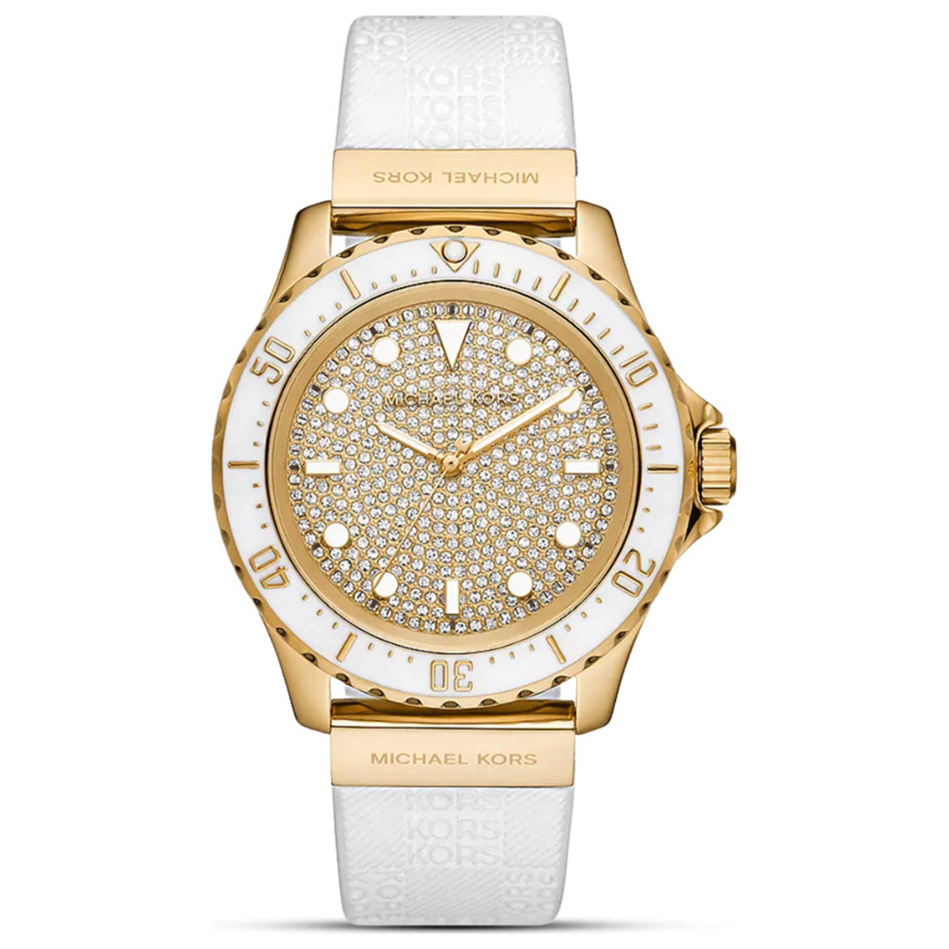 Front view of Michael Kors Slim Everest Men's Quartz Watch MK7357
