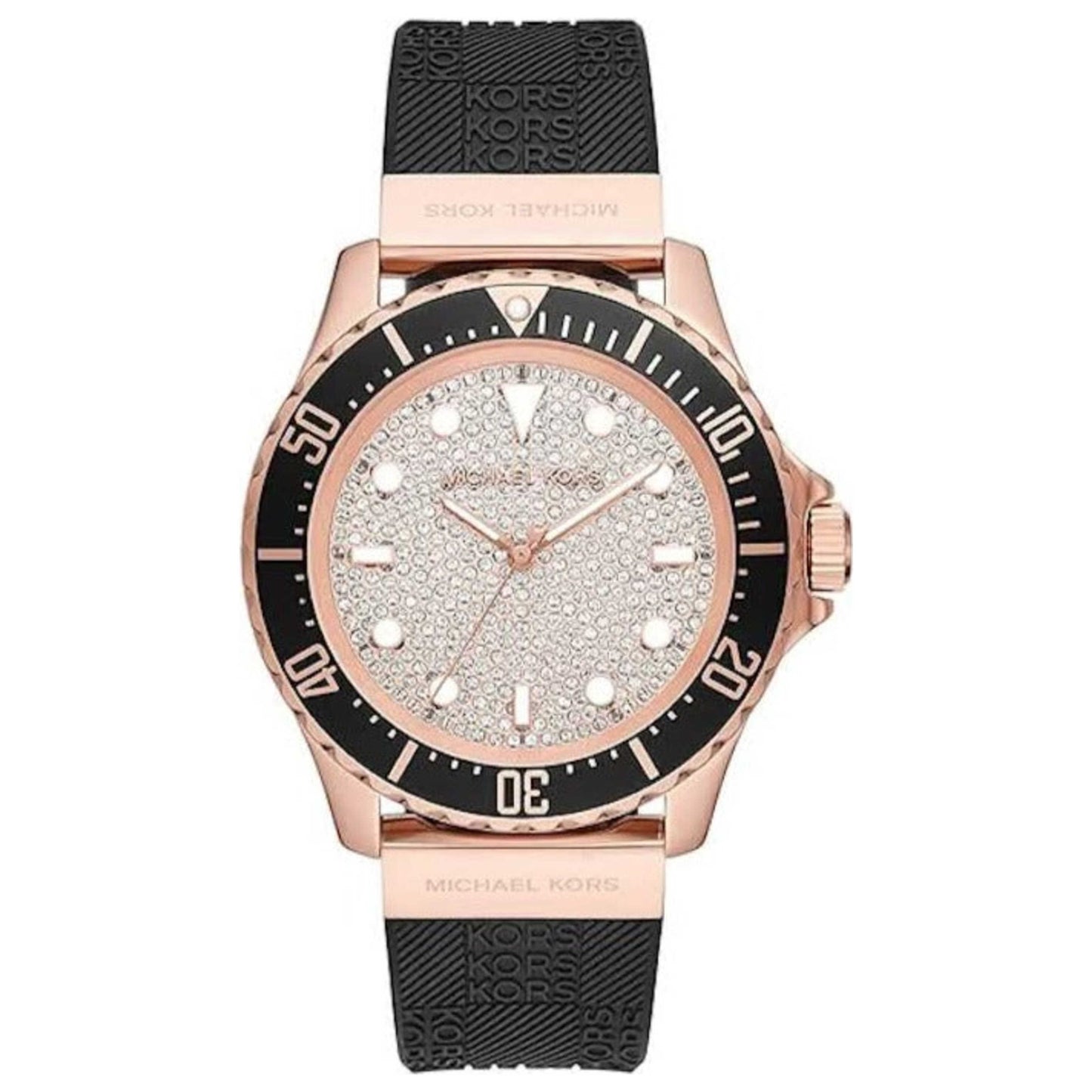 Front view of Michael Kors Slim Everest Men's Quartz Watch MK7358