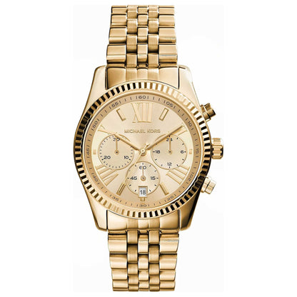 Front view of Michael Kors Lexington Women's Quartz Watch MK7378