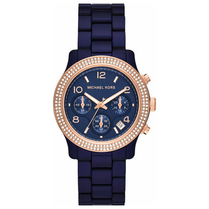 Front view of Michael Kors Runway Women's Quartz Watch MK7423