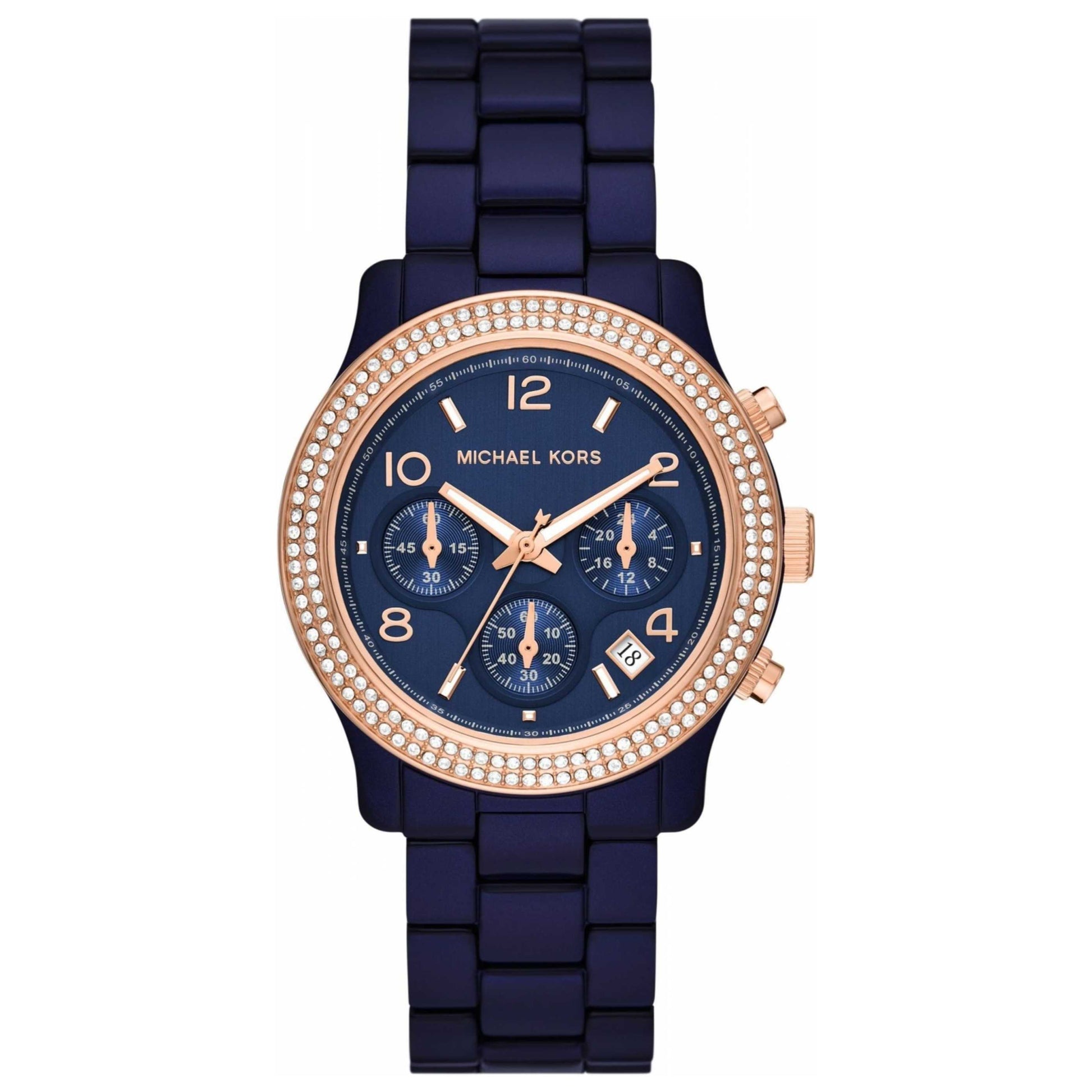 Front view of Michael Kors Runway Women's Quartz Watch MK7423