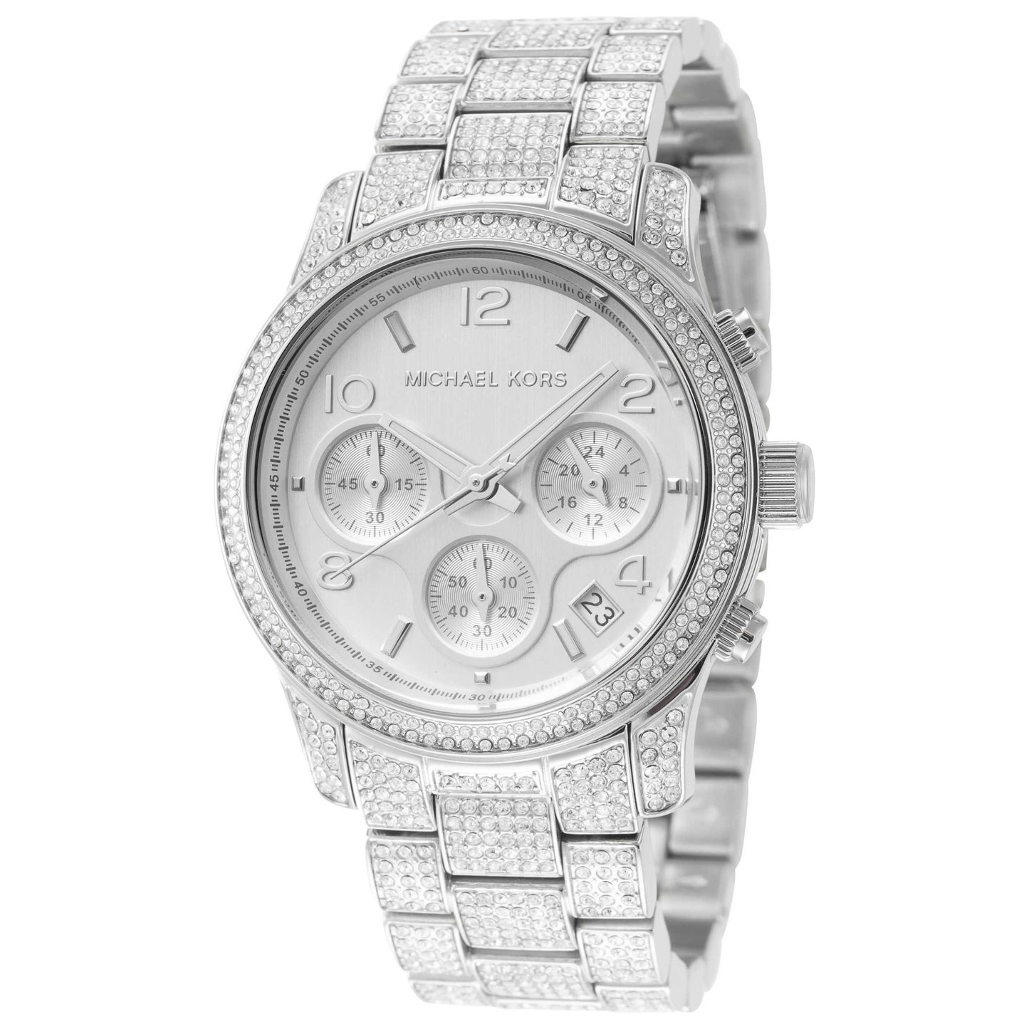 Front view of Michael Kors Runaway Women's Quartz Watch MK7434