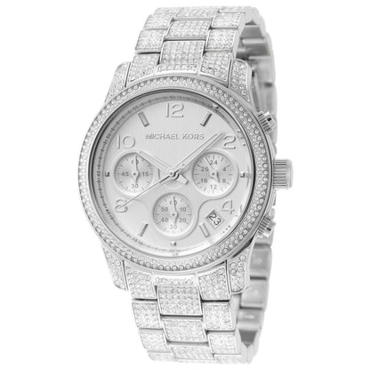 Front view of Michael Kors Runaway Women's Quartz Watch MK7434