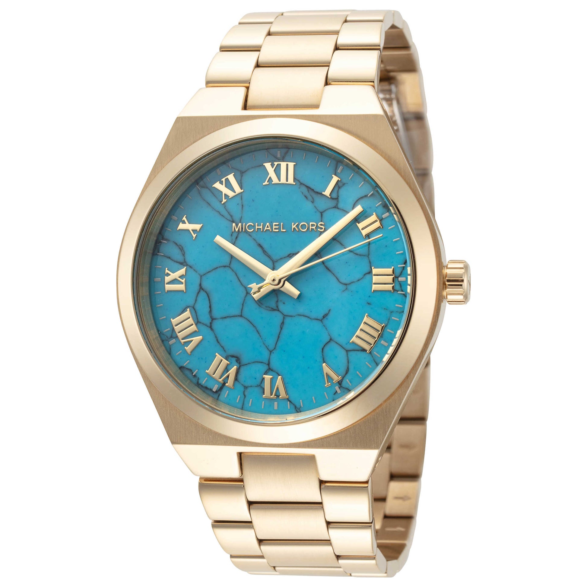 Front view of Michael Kors Lennox Women's Quartz Watch MK7460