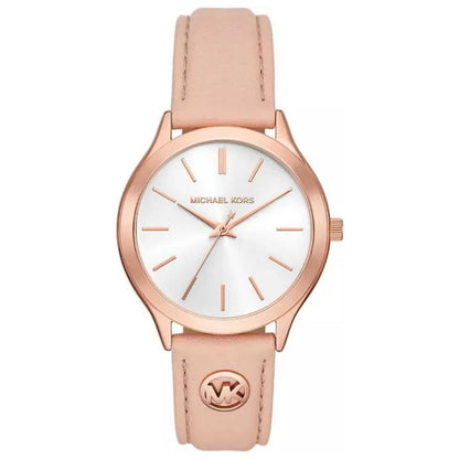 Front view of Michael Kors Slim Runaway Women's Quartz Watch MK7467