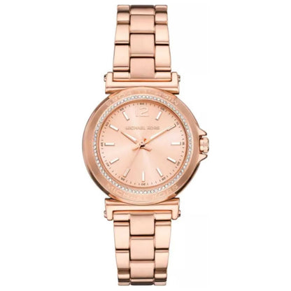 Front view of Michael Kors Mini Maren Women's Quartz Watch MK7491