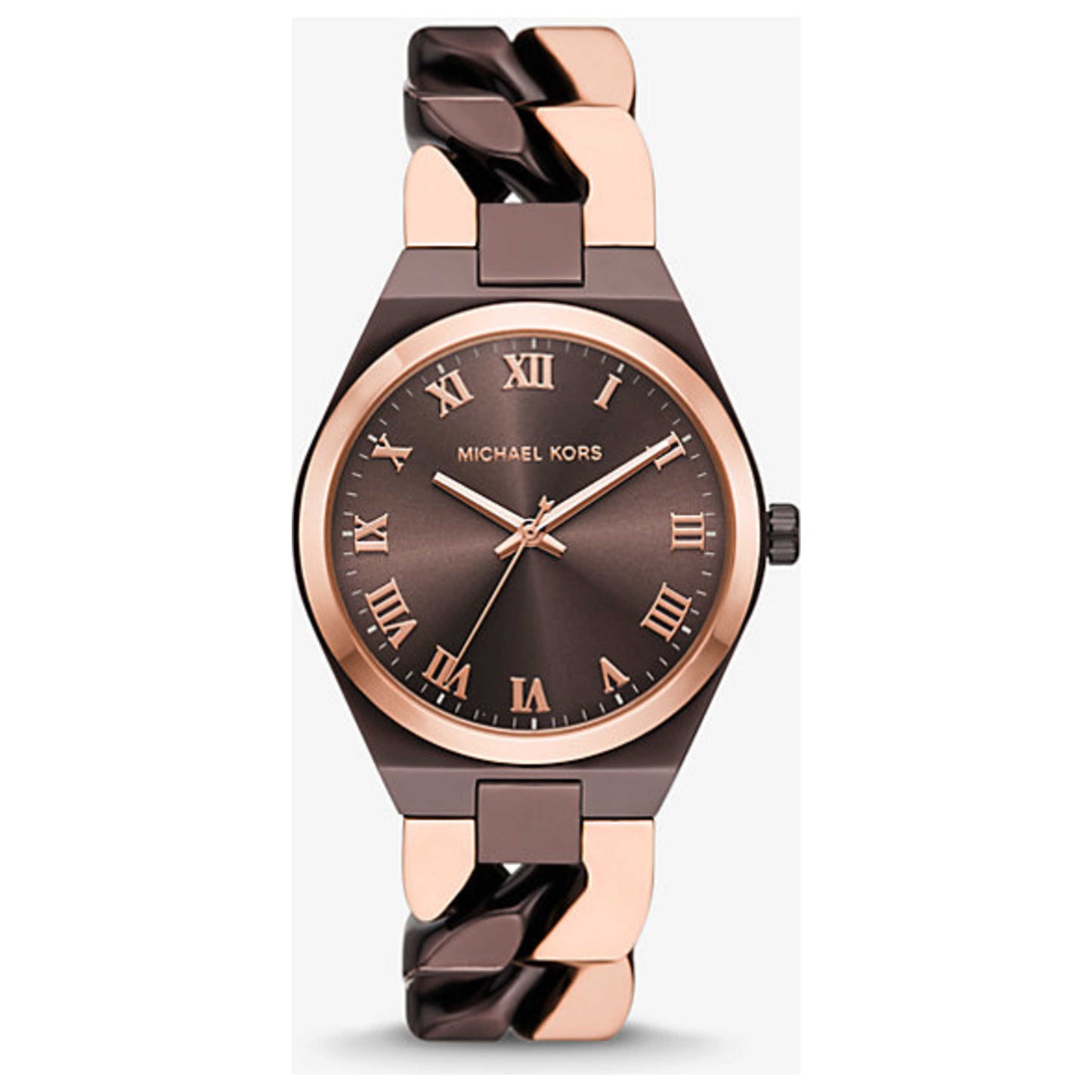 Front view of Michael Kors Lennox Women's Quartz Watch MK7501