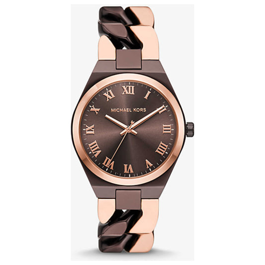Front view of Michael Kors Lennox Women's Quartz Watch MK7501