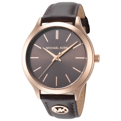 Front view of Michael Kors Slim Runaway Women's Quartz Watch MK7546