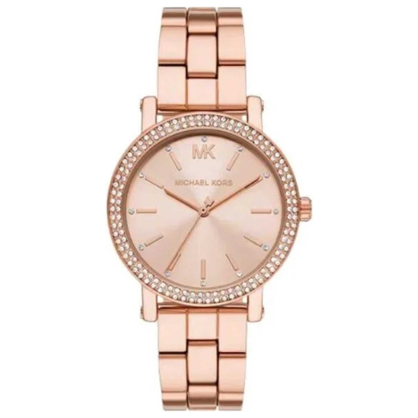 Front view of Michael Kors Corey Women's Quartz Watch MK7548