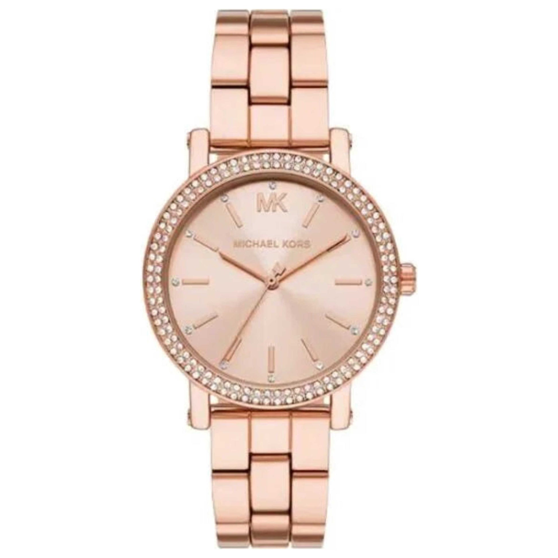 Front view of Michael Kors Corey Women's Quartz Watch MK7548