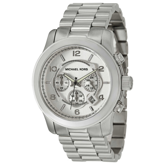 Front view of Michael Kors Runway Men's Japanese Quartz (Battery-Powered) Watch MK8086