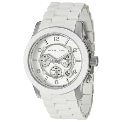 Front view of Michael Kors Runway Men's Japanese Quartz (Battery-Powered) Watch MK8108