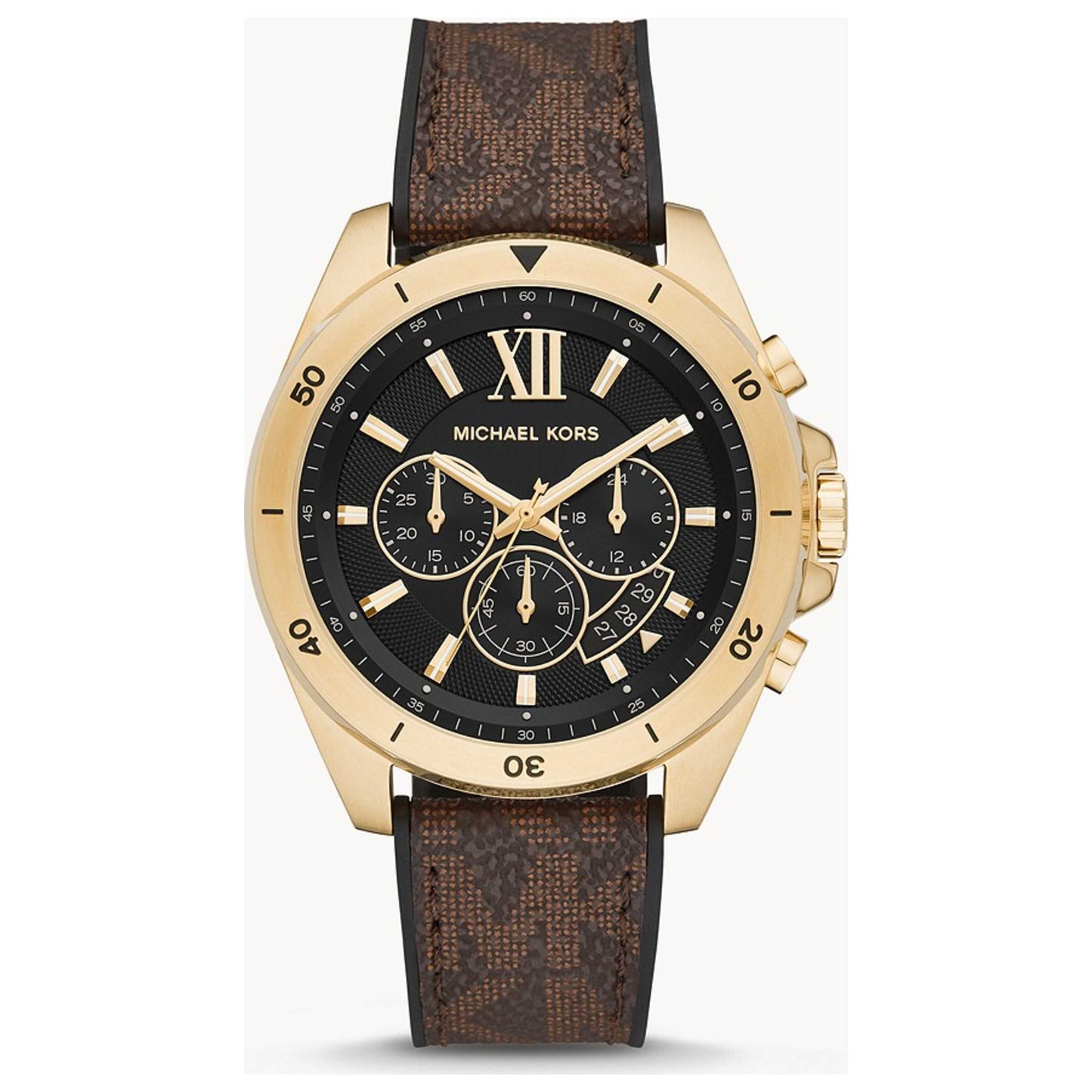 Front view of Michael Kors Brecken Men's Quartz Watch MK8849
