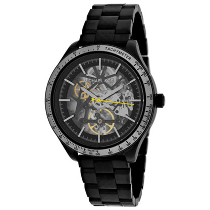 Front view of Michael Kors Merrick Men's Automatic Watch MK9038