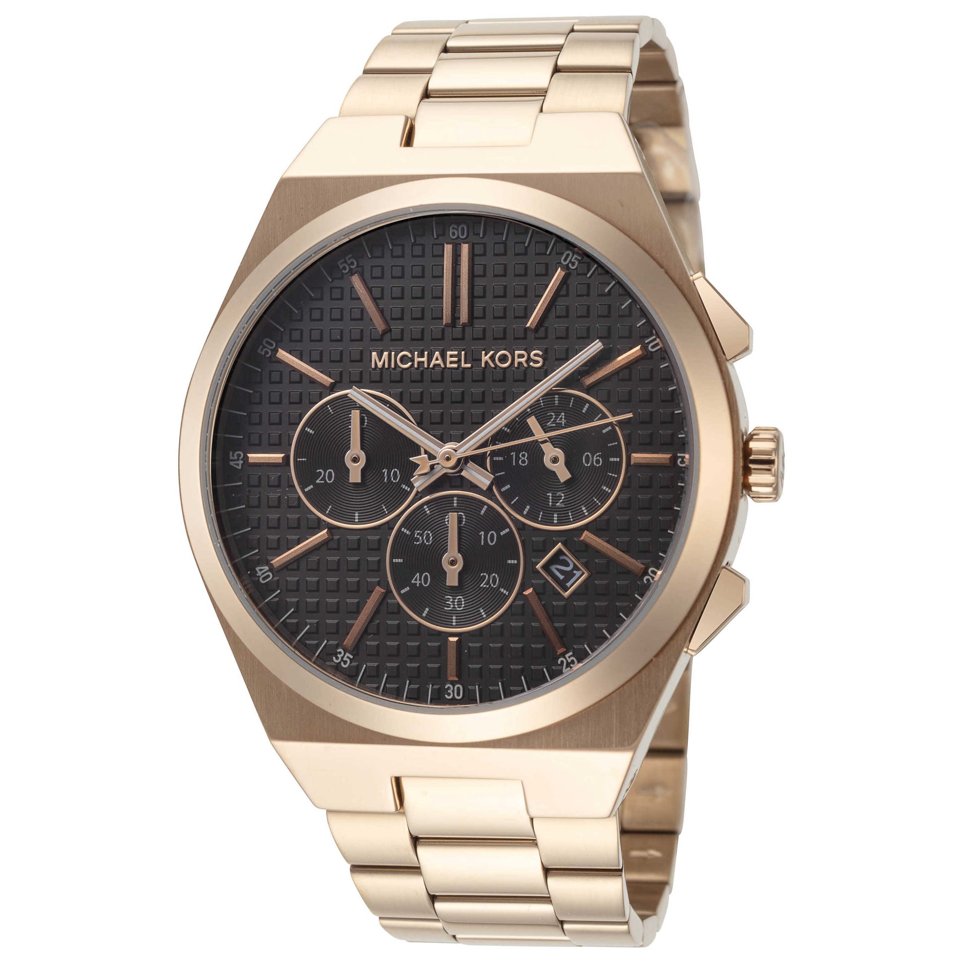 Front view of Michael Kors Lennox Men's Quartz Watch MK9119