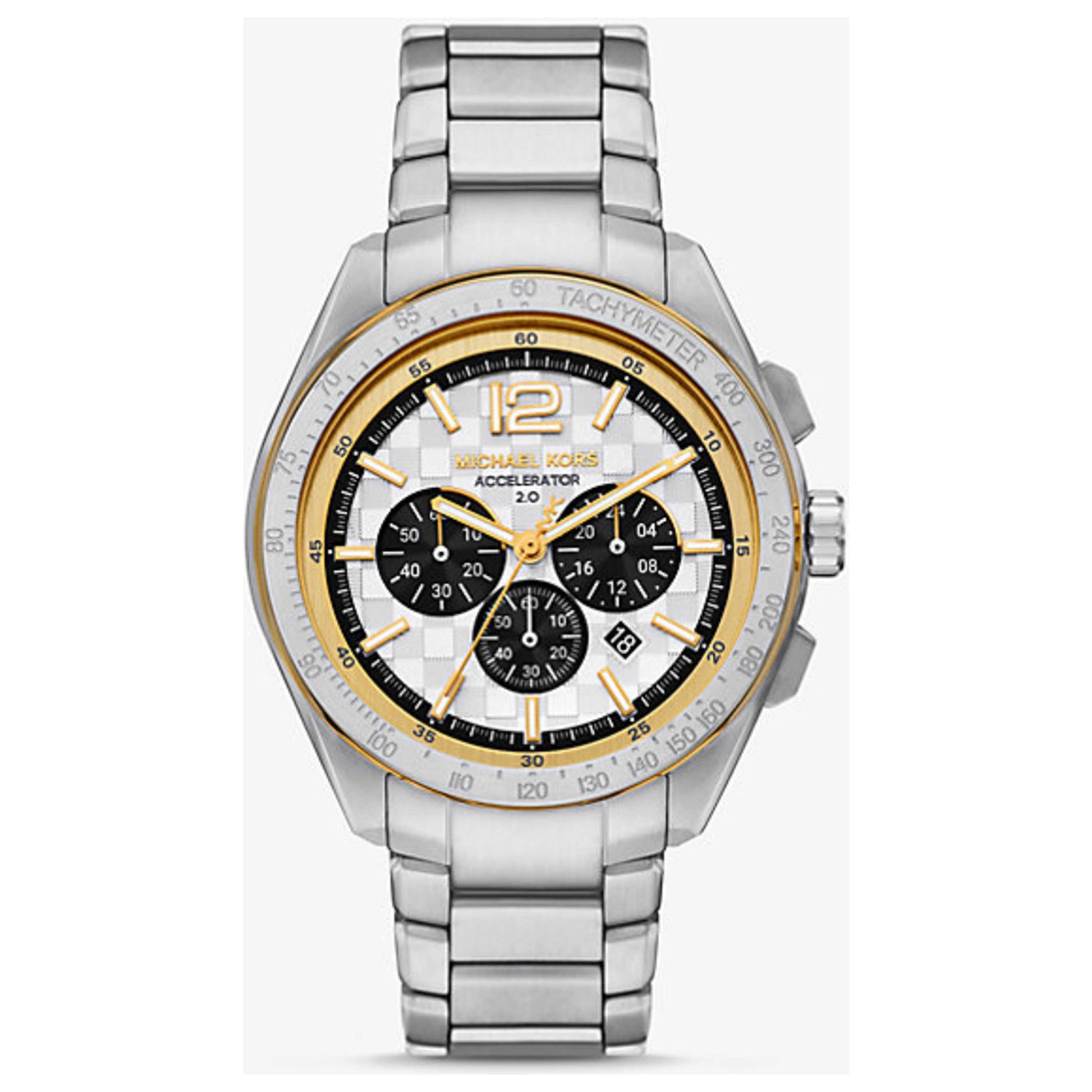 Front view of Michael Kors Accelerator Men's Watch MK9188