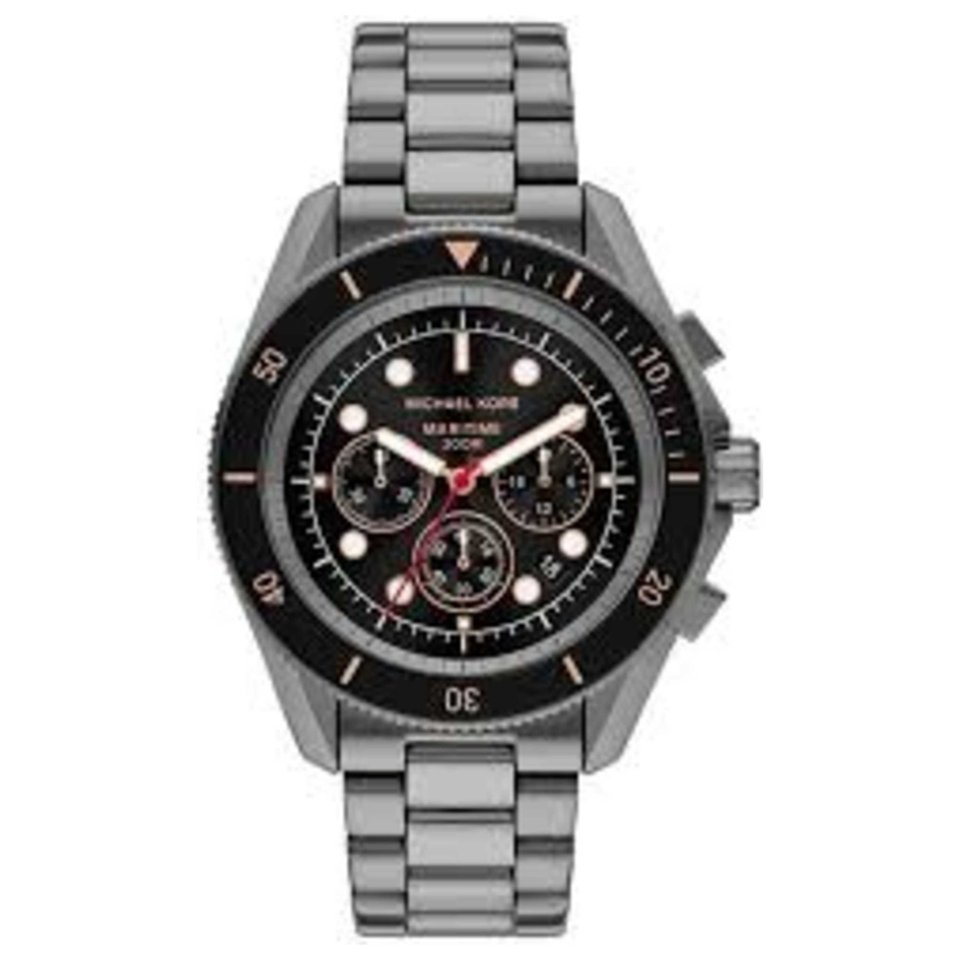 Front view of Michael Kors Maritime Men's Quartz Watch MK9204