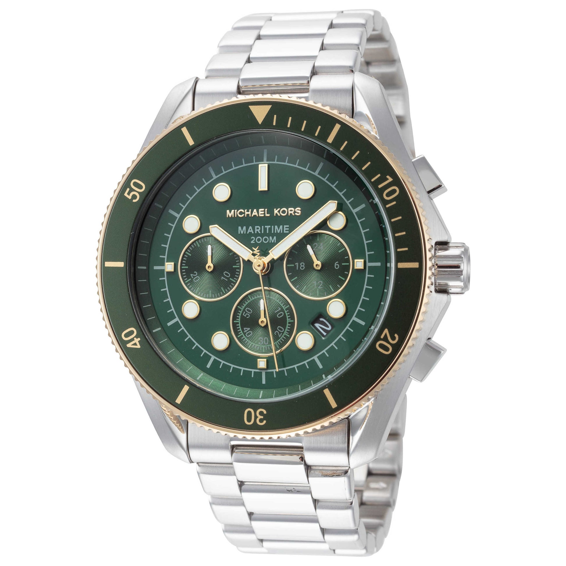 Front view of Michael Kors Maritime Men's Quartz Watch MK9215