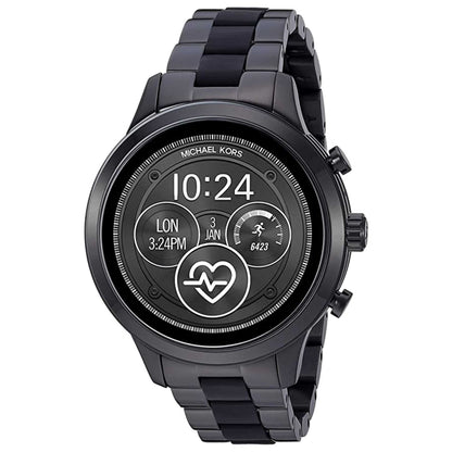 Front view of Michael Kors Gen 4 Runway Women's Rechargeable Battery Watch MKT5058