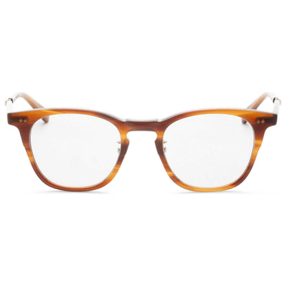 Back view of Garrett Leight WRIGHT C Men's Opticals ML1026-47-BW-WG