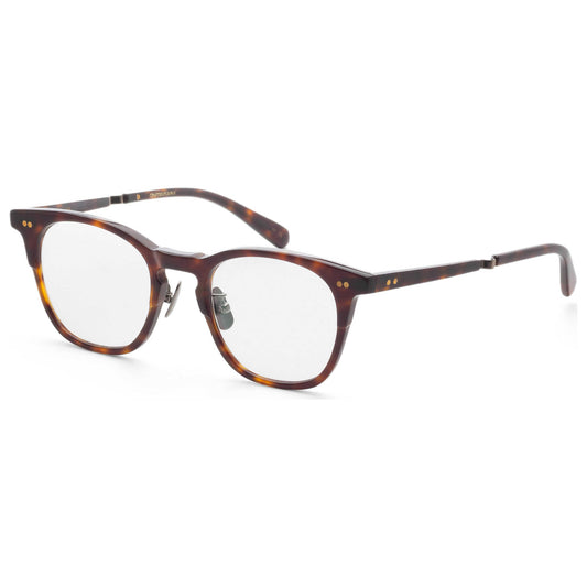 Front view of Garrett Leight WRIGHT C Men's Opticals ML1026-47-HKT-ATG