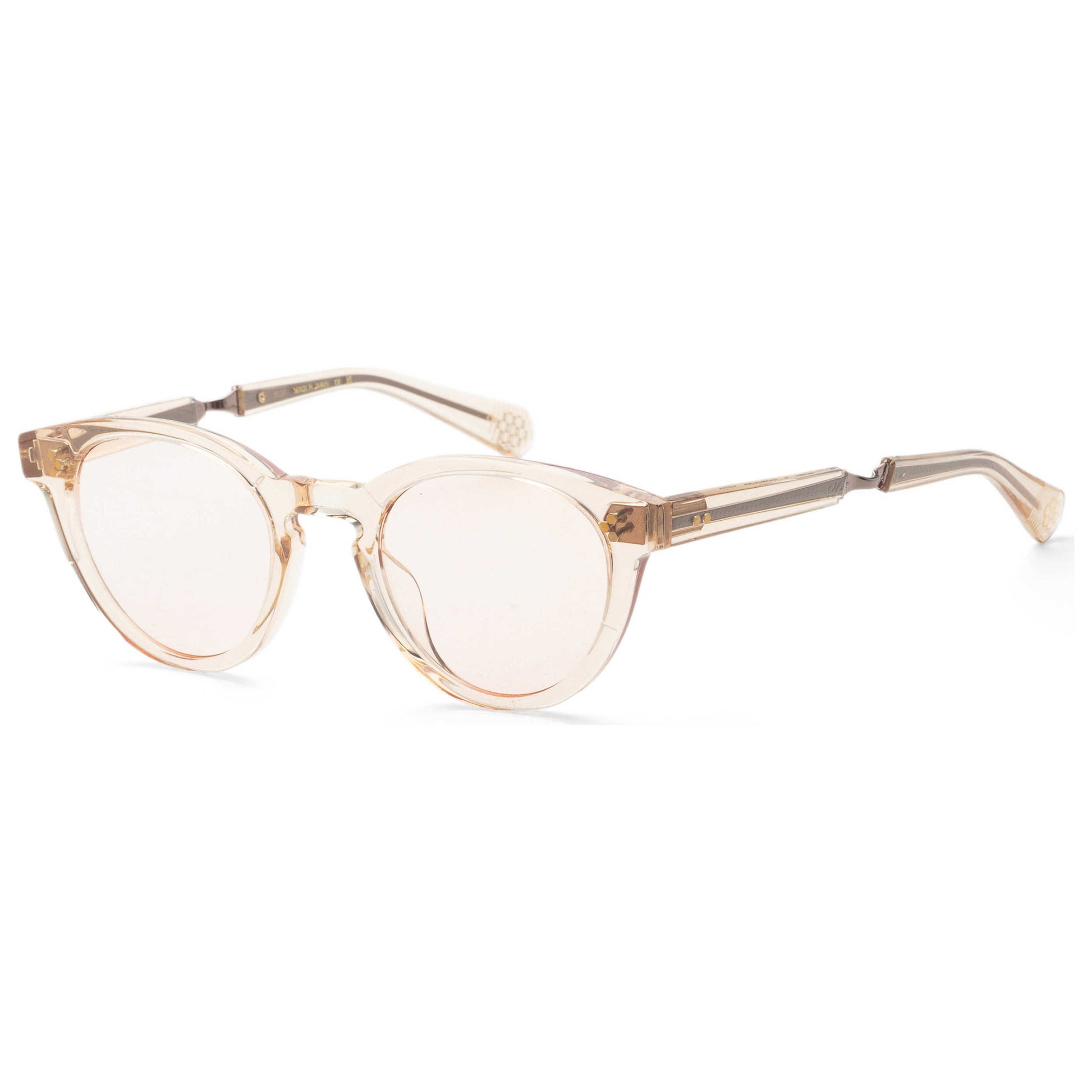Front view of Garrett Leight AUDREY Women's Opticals ML1031-46-CHAND-CO-DEMP