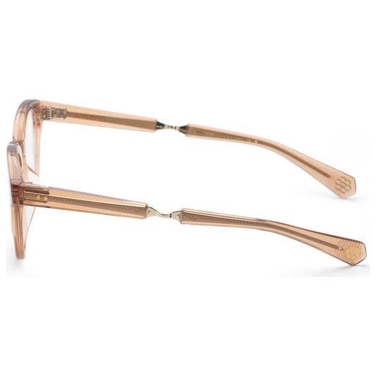 Left view of Garrett Leight AUDREY Women's Opticals ML1031-46-HIBISCR-WG