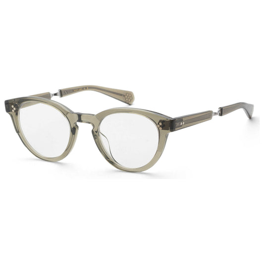 Front view of Garrett Leight AUDREY Women's Opticals ML1031-46-HUN-PLT