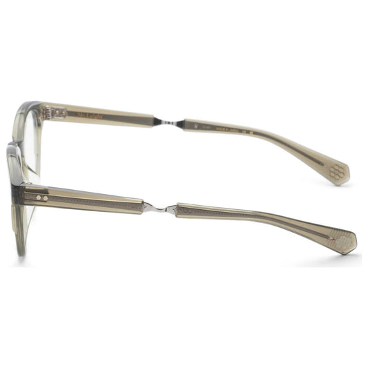 Left view of Garrett Leight AUDREY Women's Opticals ML1031-46-HUN-PLT