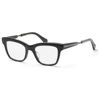 Front view of Garrett Leight LOLITA Women's Opticals ML1041-48-BK-PLT