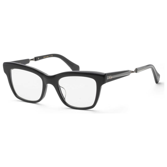 Front view of Garrett Leight LOLITA Women's Opticals ML1041-48-BK-PLT