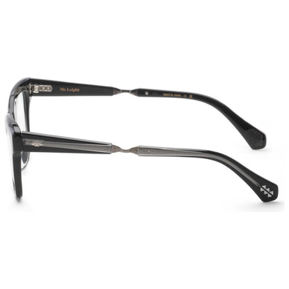 Left view of Garrett Leight LOLITA Women's Opticals ML1041-48-BK-PLT