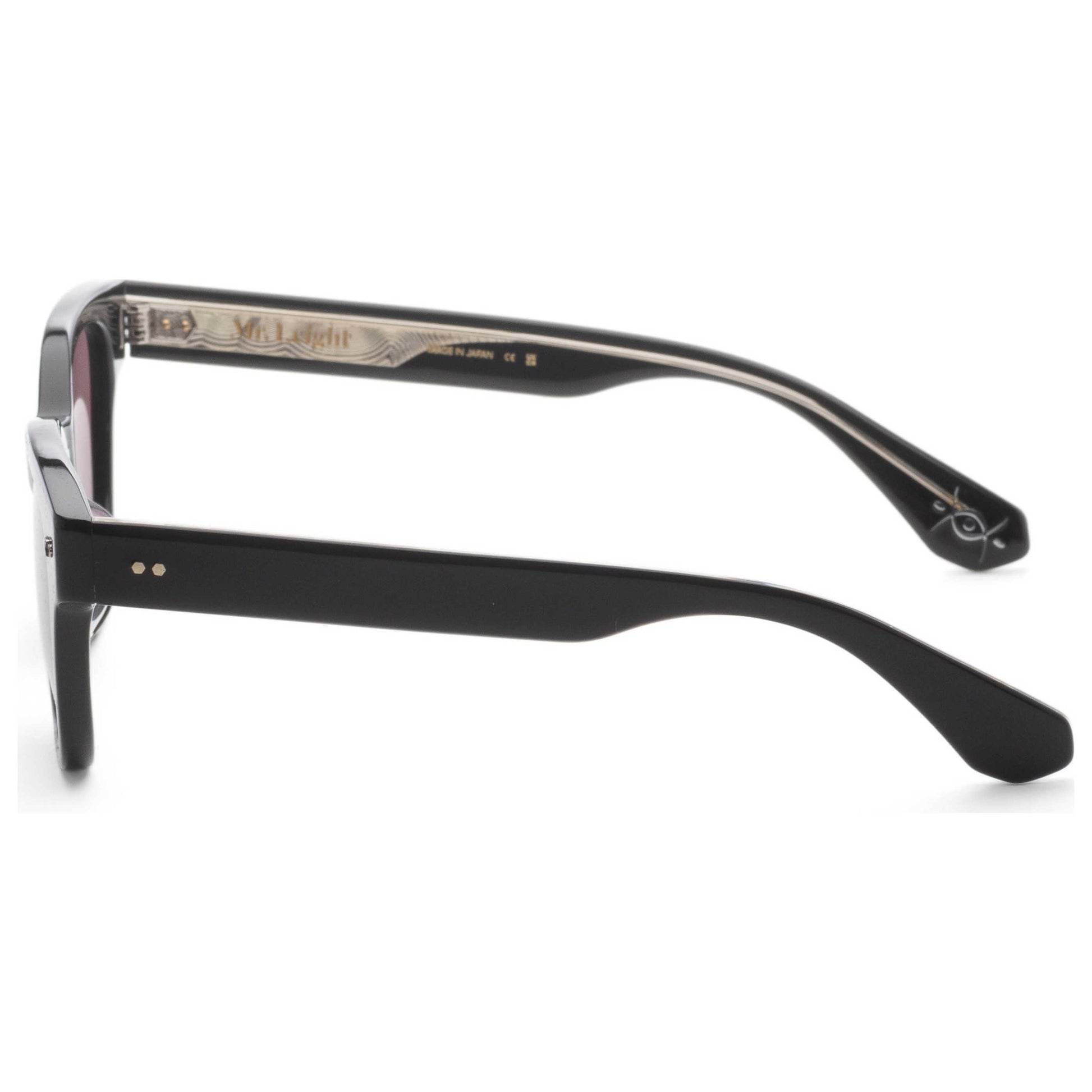Left view of Garrett Leight JANE Women's Opticals ML2047-48-BK-PWLAVA