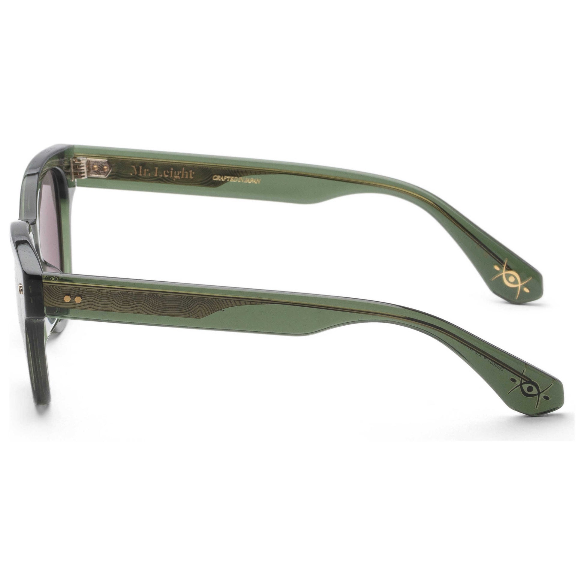 Left view of Garrett Leight JANE Women's Sunglasses ML2047-48-FGL-WGG15